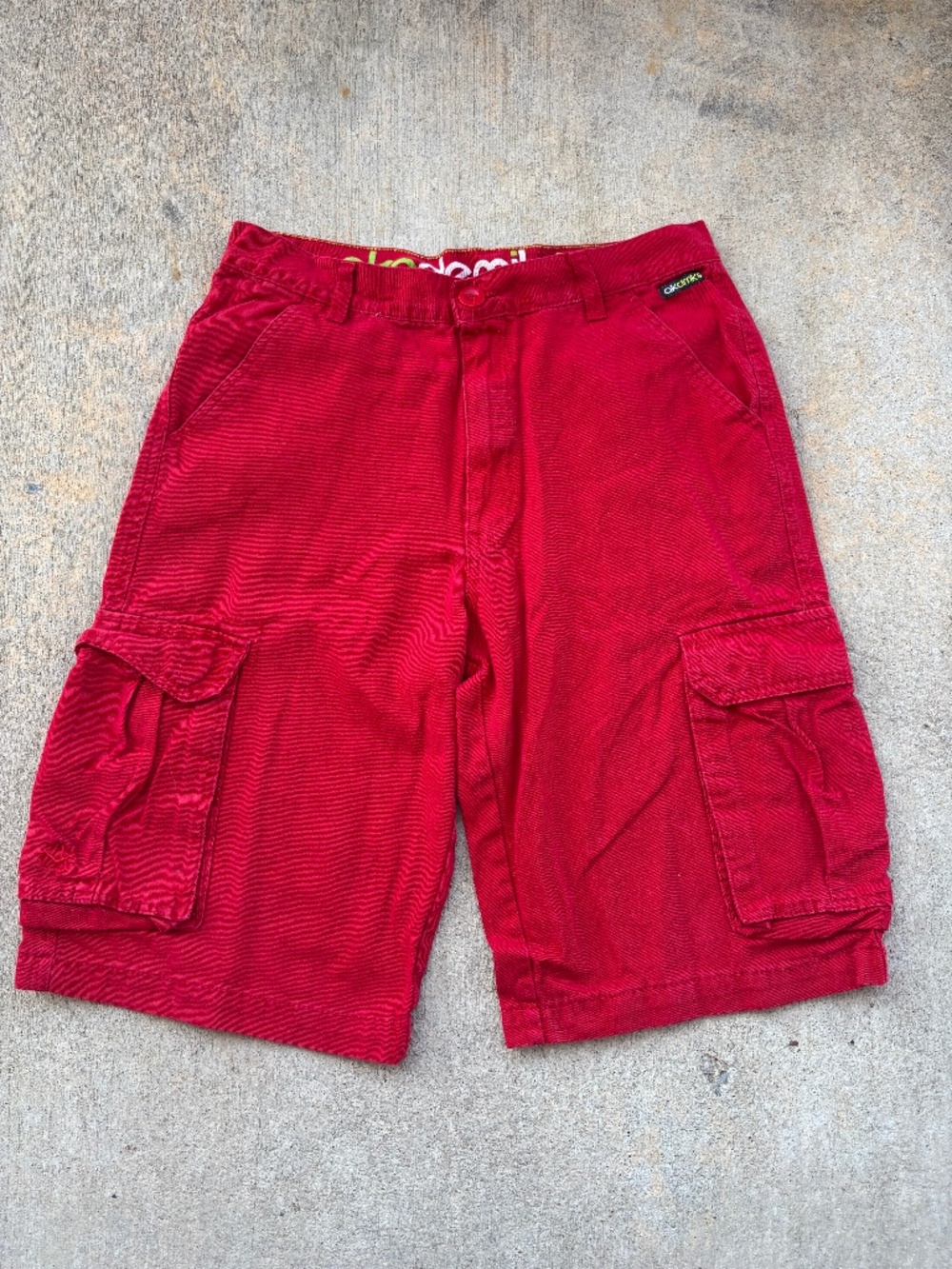 Vintage Red Akademiks Cargo Shorts
